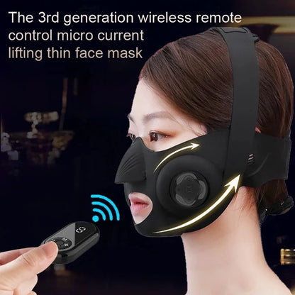 EMS V-Shape Face Slimming Massager