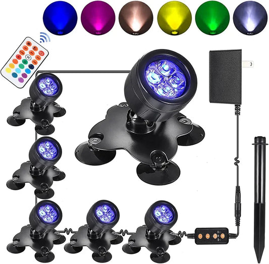 IP68 Waterproof RGB Swimming Pool Lights