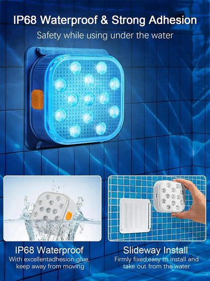 Rechargeable Submersible Pool Light