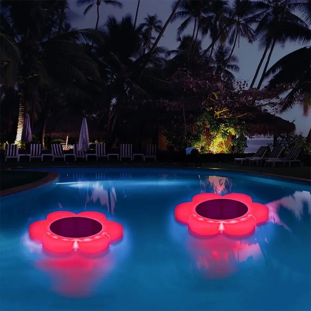 RGB LED Solar Floating Pool Lights