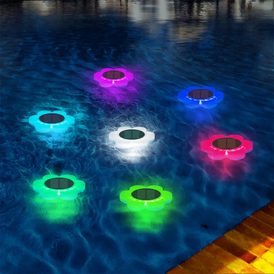 RGB LED Solar Floating Pool Lights