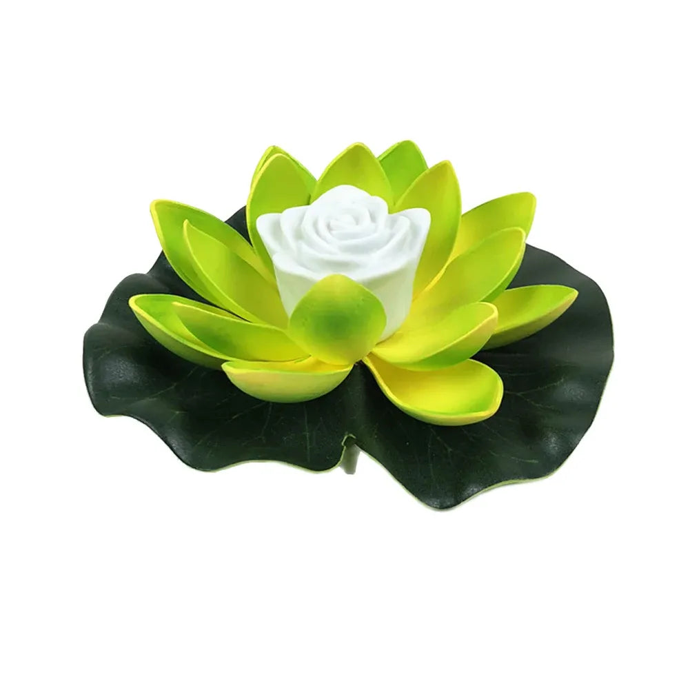 LED Waterproof Floating Lotus Light