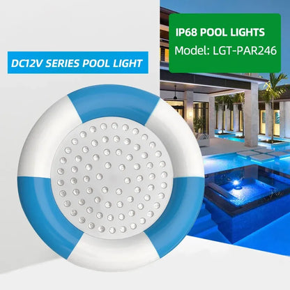 Thin Waterproof Swimming Pool Lamps