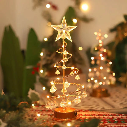 Christmas Crystal Tree Light Room Bedroom Decoration Led Lamp