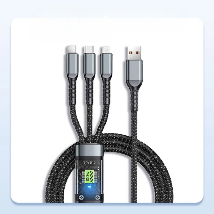 3-in-1 Super Fast Charging Cable